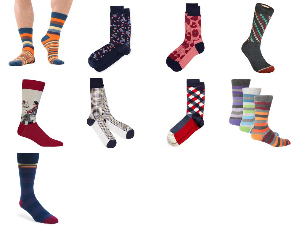 mens designer socks